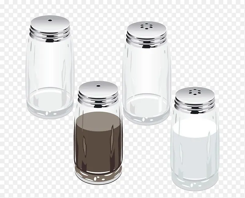 玻璃瓶子设计免扣素材