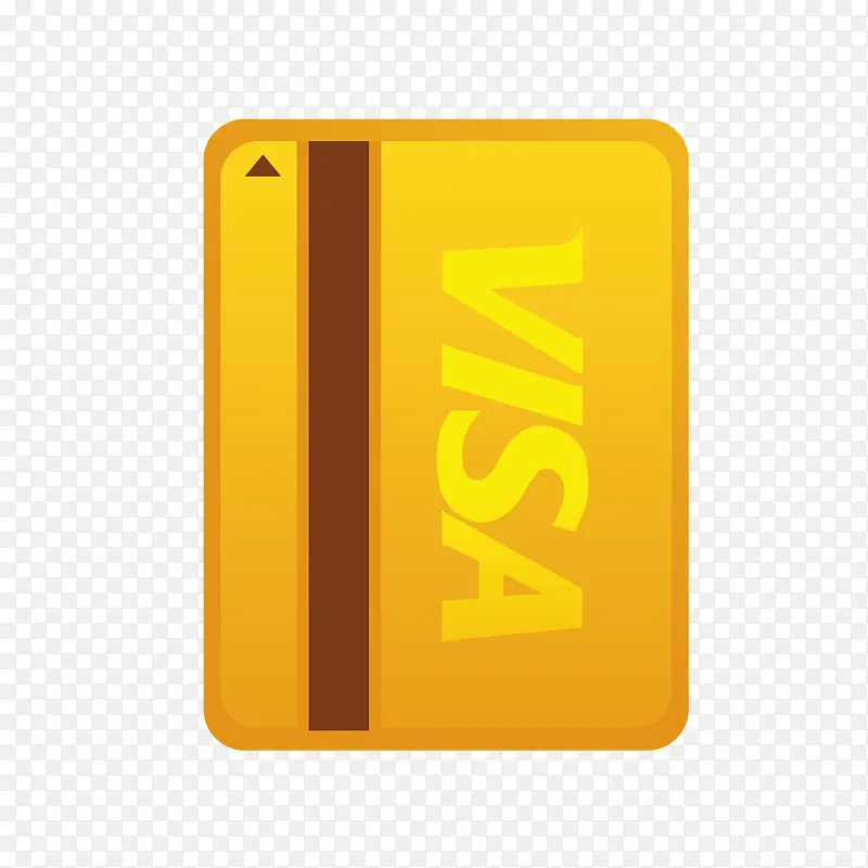 黄色信用卡模型