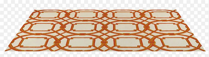 棕色花纹地毯装饰
