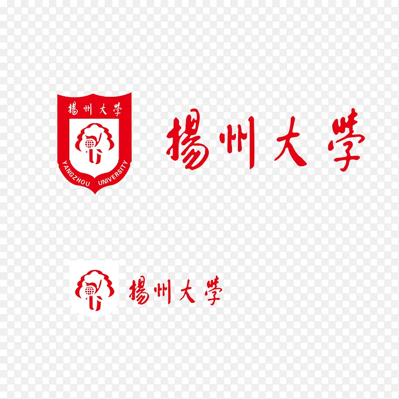 扬州大学logo