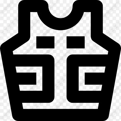 防弹背心图标