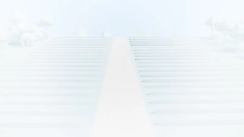 手绘白色的楼梯背景素材