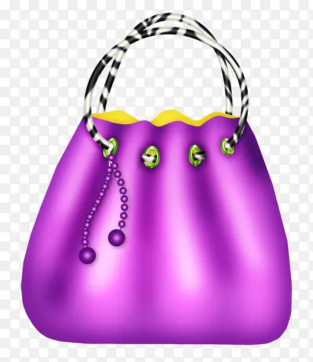 紫色女士手提袋