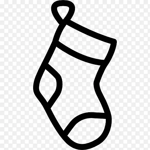圣诞长筒袜图标