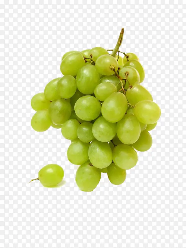 白葡萄免抠装饰水果素材