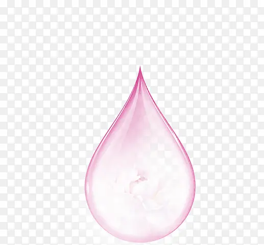 一滴粉红水滴