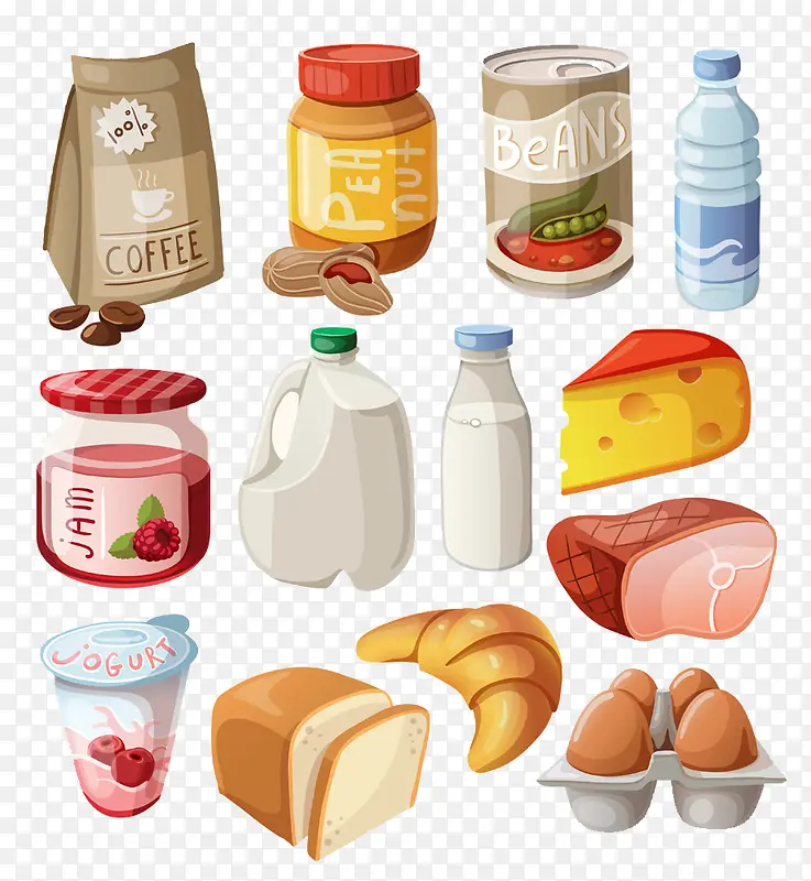 食物瓶子图标图片