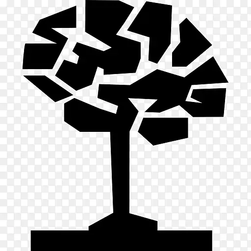 树脑的概念符号图标