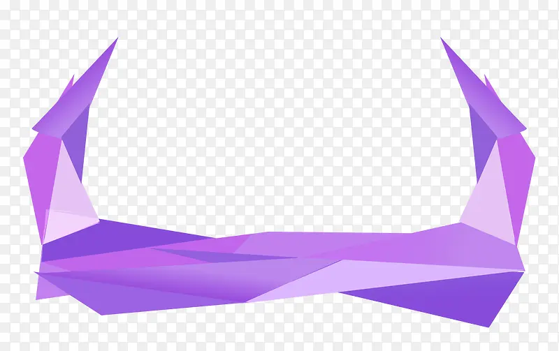 炫酷紫色水晶边框