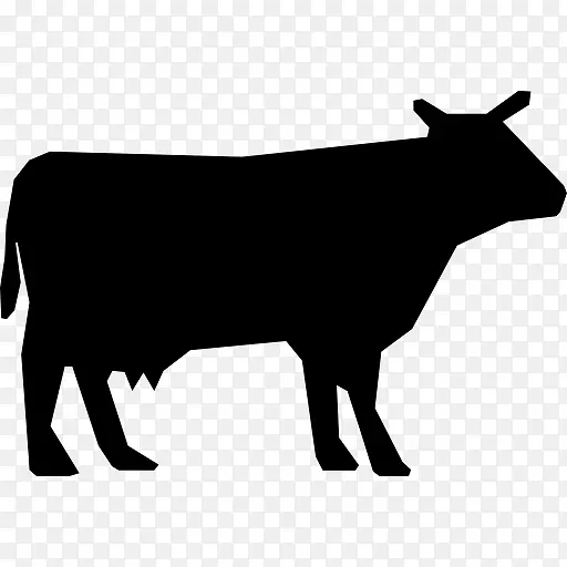 牛的轮廓图标