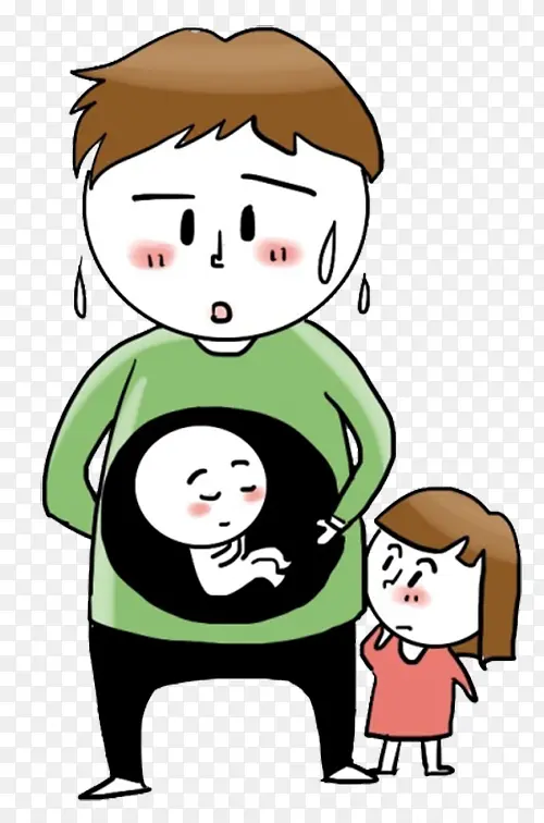 母子三人