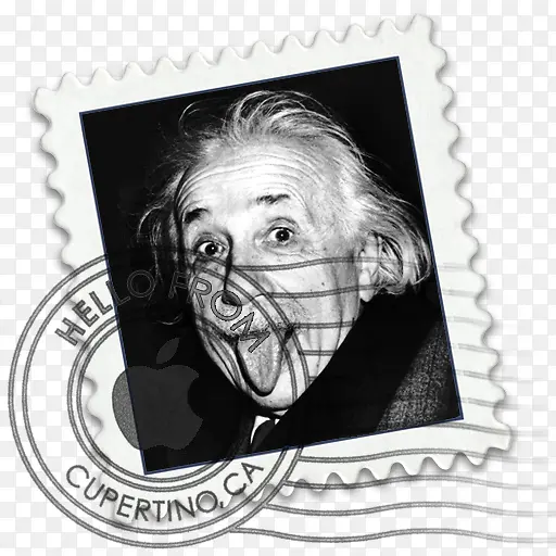 风景人物邮票爱因斯坦