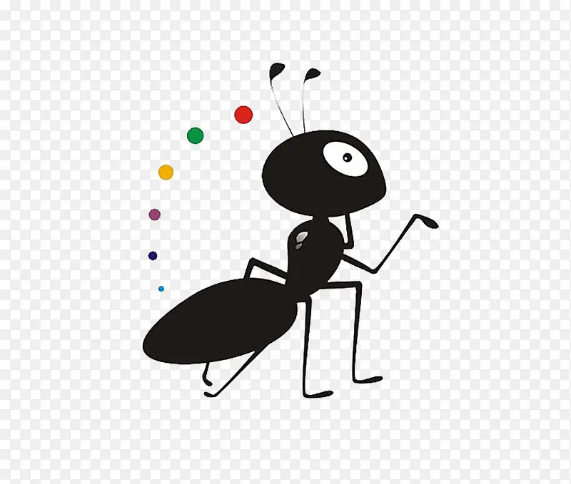 彩色蚂蚁
