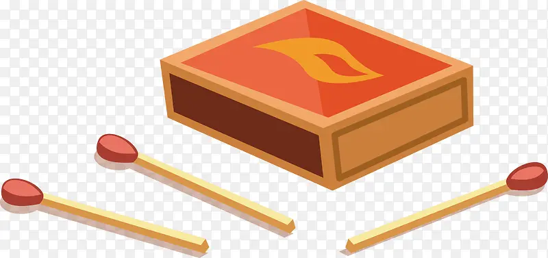 火柴矢量装饰