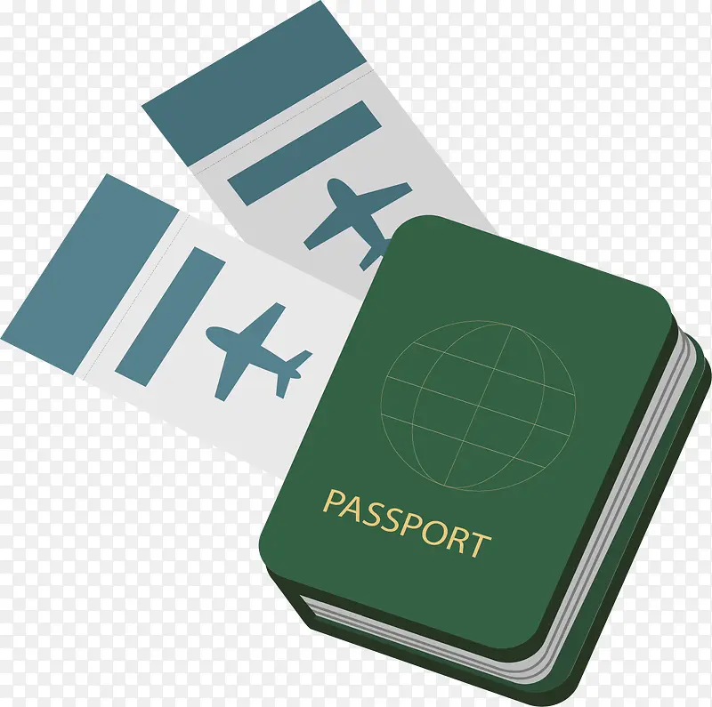 旅游度假护照机票