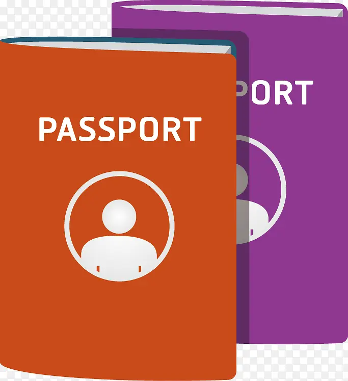 护照矢量素材