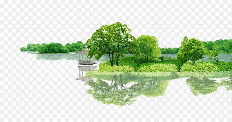 草，树配景，绿色，淘宝素材