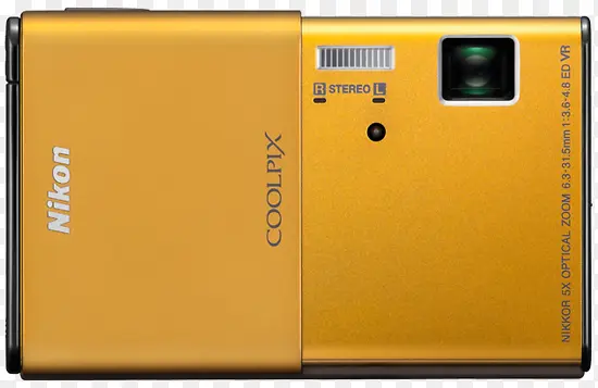黄色数码相机