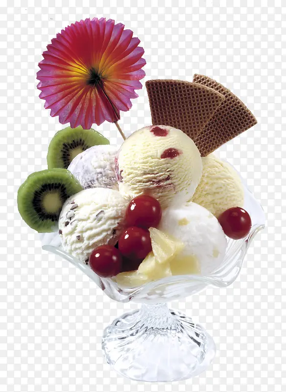 冰淇淋图案手绘  精美冰淇淋甜点