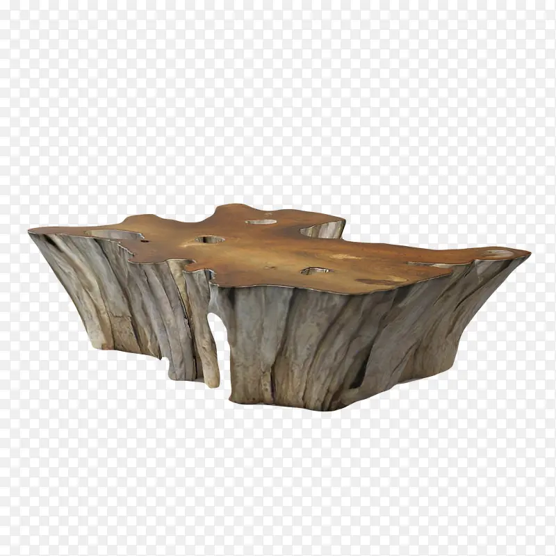 木头咖啡桌椅