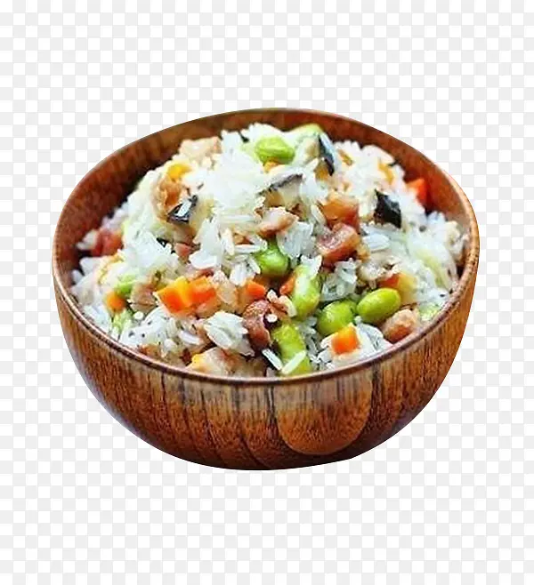 青豆香肠焖米饭