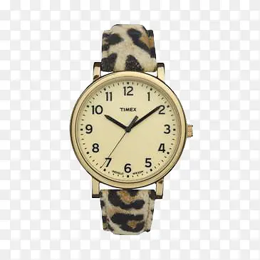  豹纹手表
