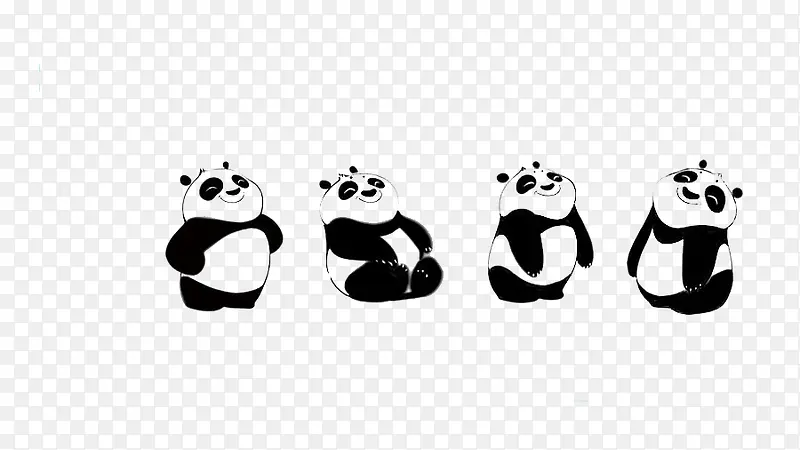 搞笑熊猫