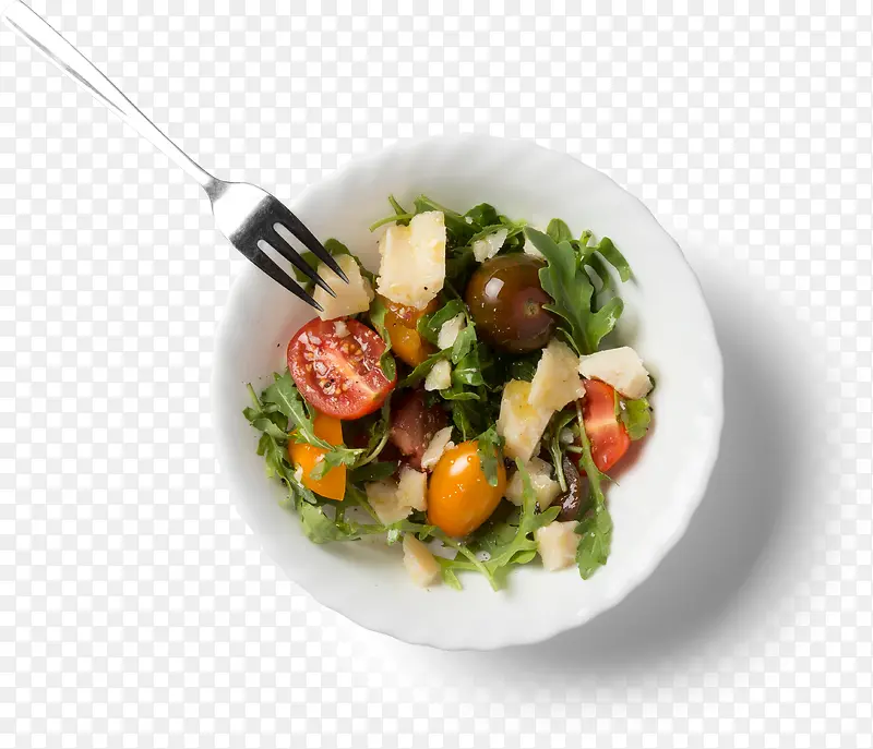 碗里的蔬菜沙拉