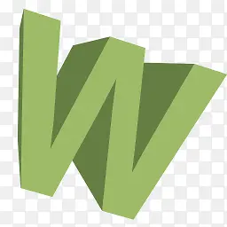 大写字母W图标