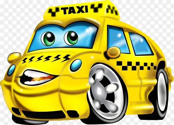 卡通玩具小汽车