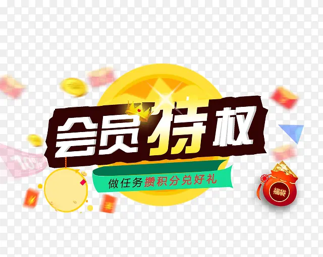 会员特权 会员海报