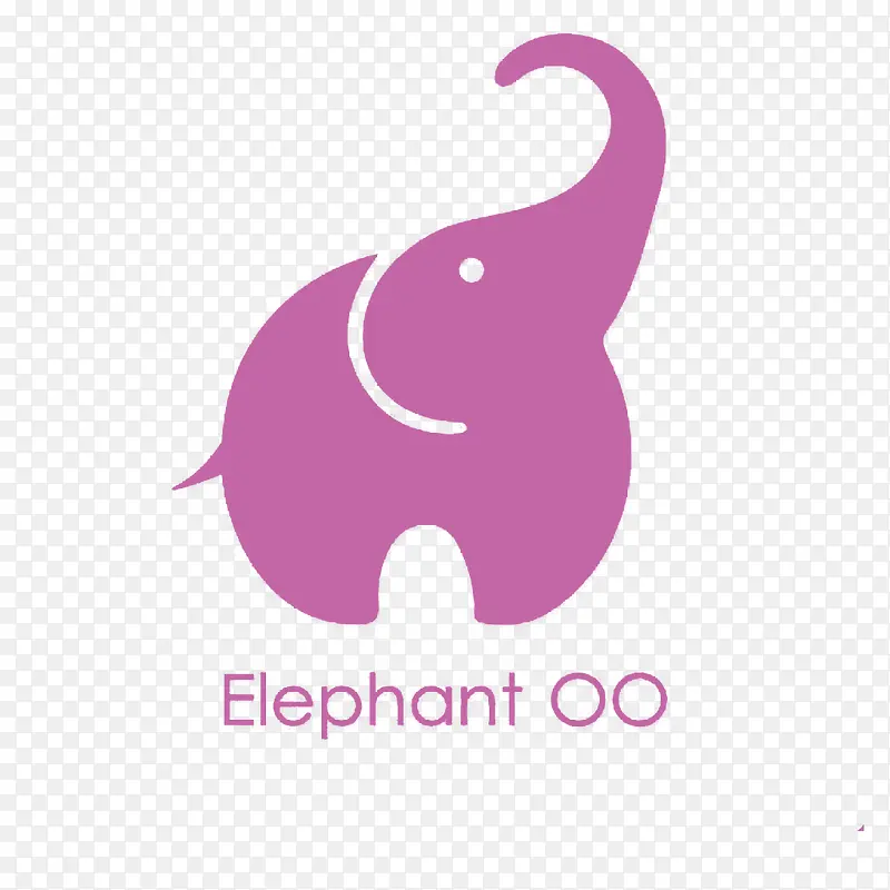 卡通版大象头logo