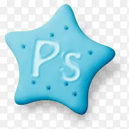 ps星星饼干系列cs3PNG图标