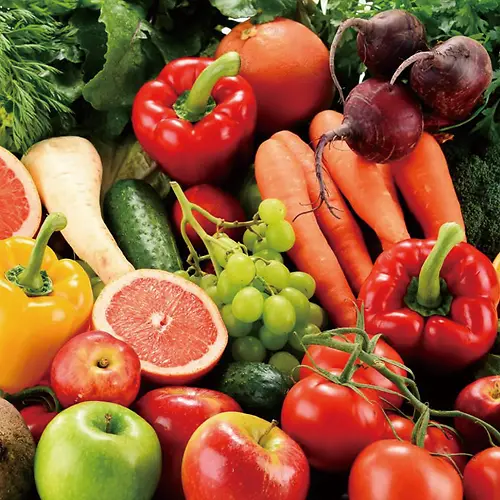 蔬菜，水果，一堆，新鲜
