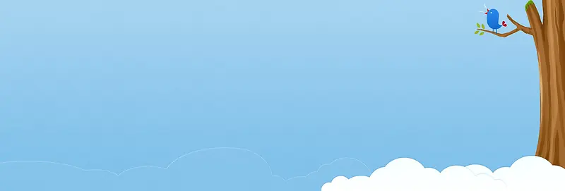 互联网电商清爽创意banner背景