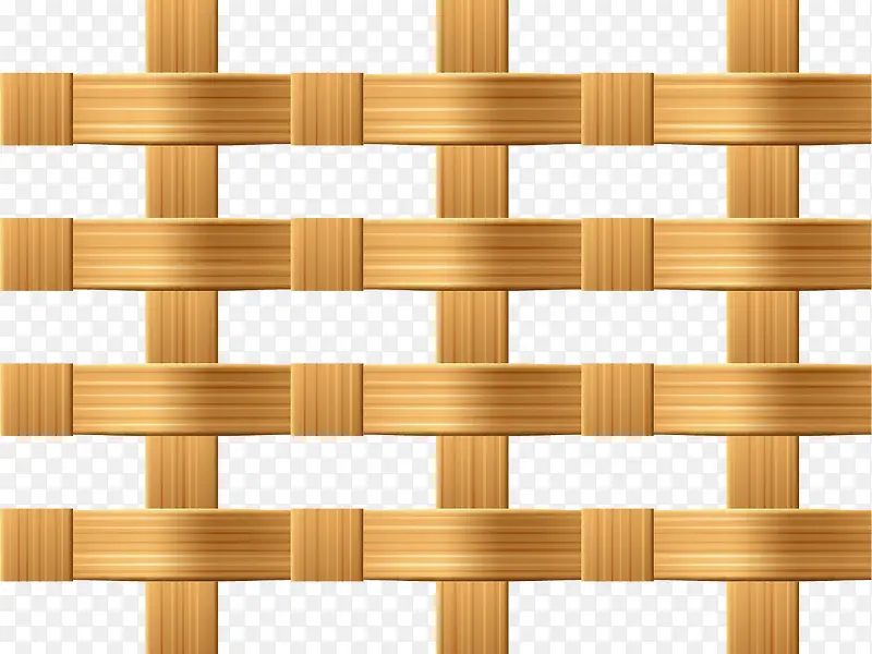 矢量手绘竹席