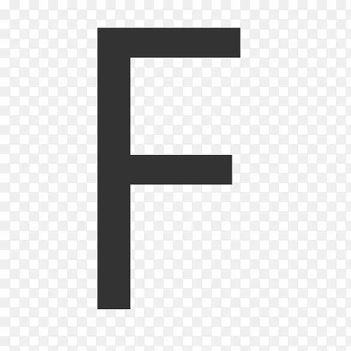 大写字母F icon