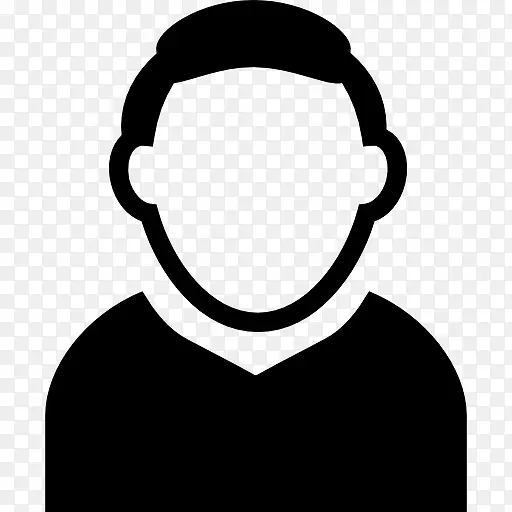 人头像的图像轮廓图标