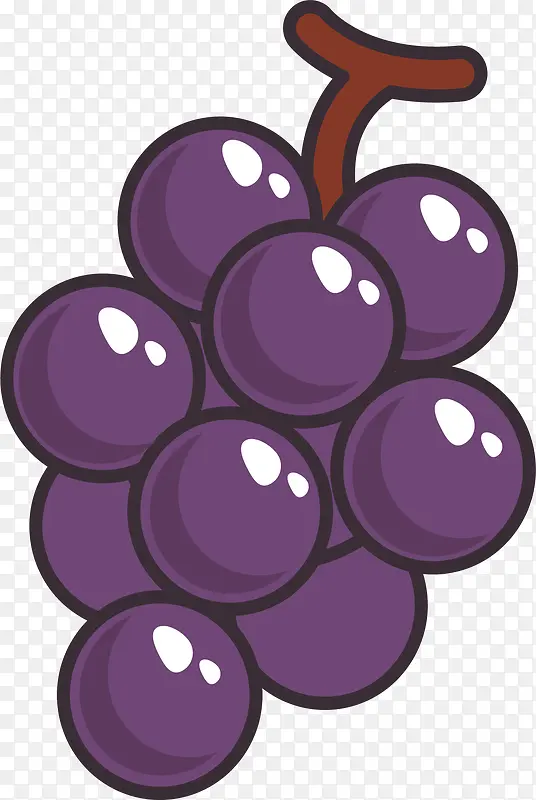 一串紫葡萄
