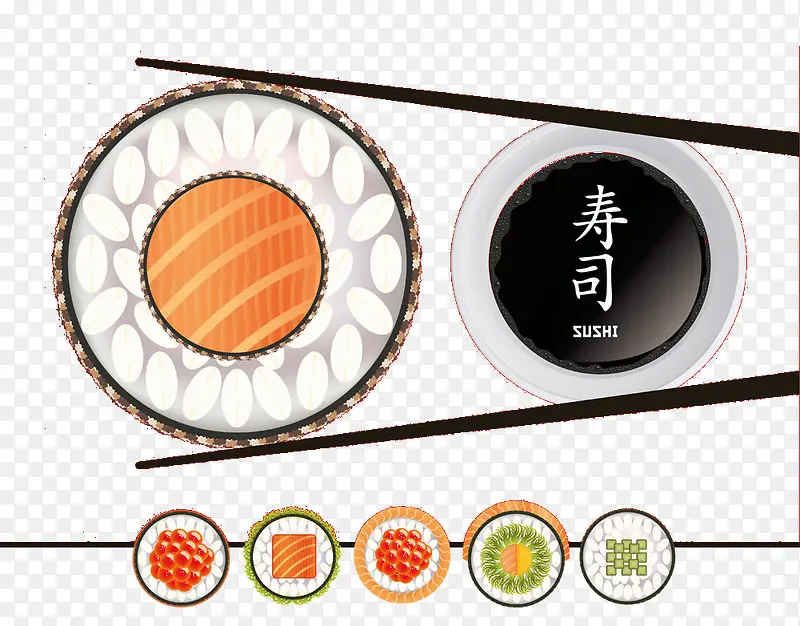 圆盘子日本寿司