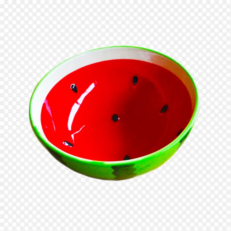 红色西瓜碗