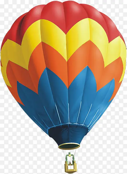 夏日海报热气球效果图颜色