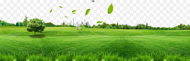 绿色草地环境图