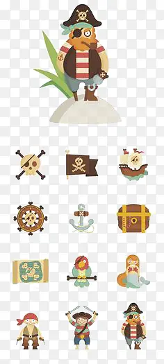 卡通海盗