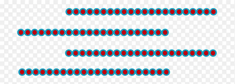 矢量分割线分隔纯色红蓝色
