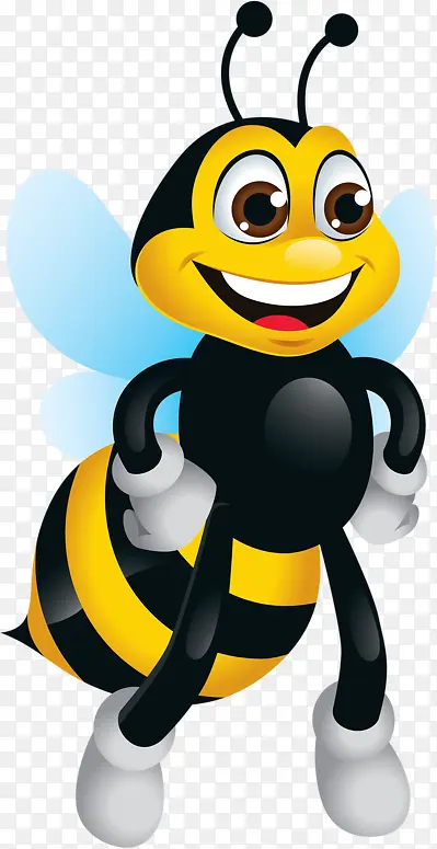 开心的蜜蜂