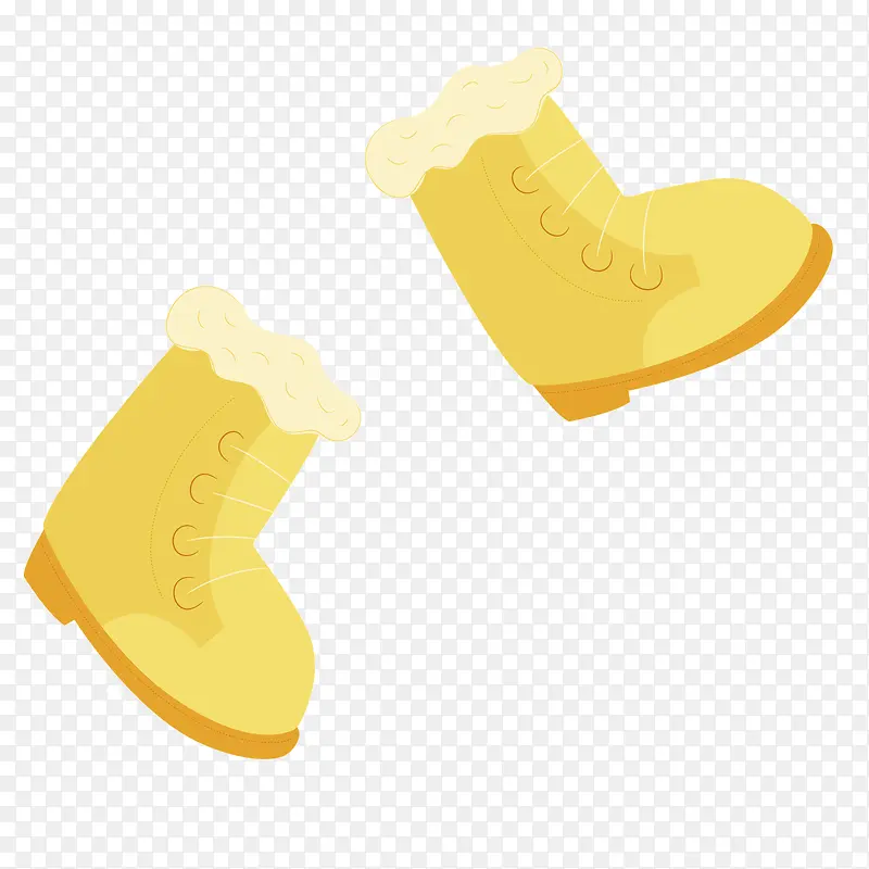黄色鞋子