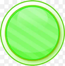 创意合成绿色的圆圈形状
