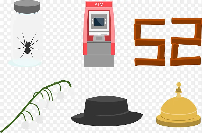 ATM机和时间素材