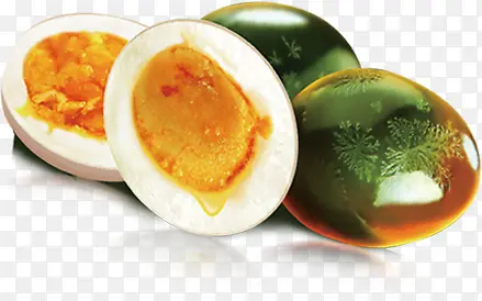 松花蛋和咸鸭蛋